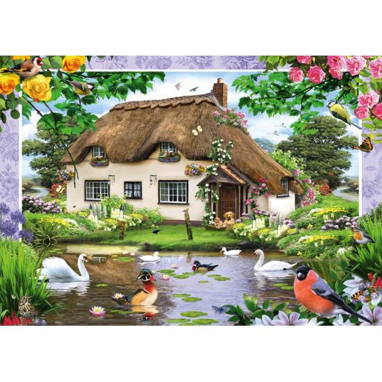 Schmidt Puzzle Romantisches Landhaus 500 Teile