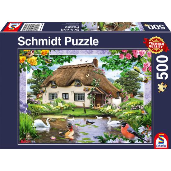 Schmidt Puzzle Romantisches Landhaus 500 Teile