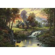 Schmidt Holzhaus am Bach Puzzle 1000 Teile