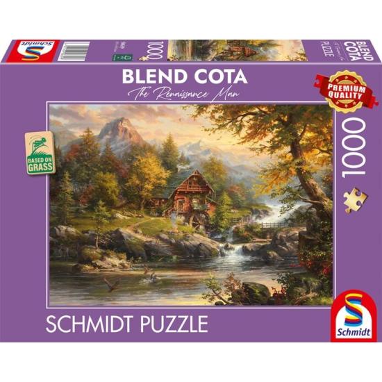 Puzzle Schmidt Gartenhaus 1000 Teile