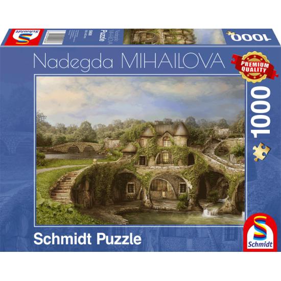 Schmidt Haus in der Natur Puzzle 1000 Teile