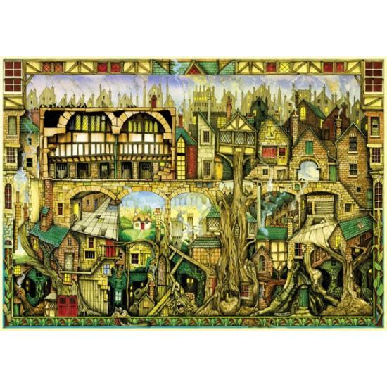 Schmidt Baumhäuser Puzzle 1000 Teile