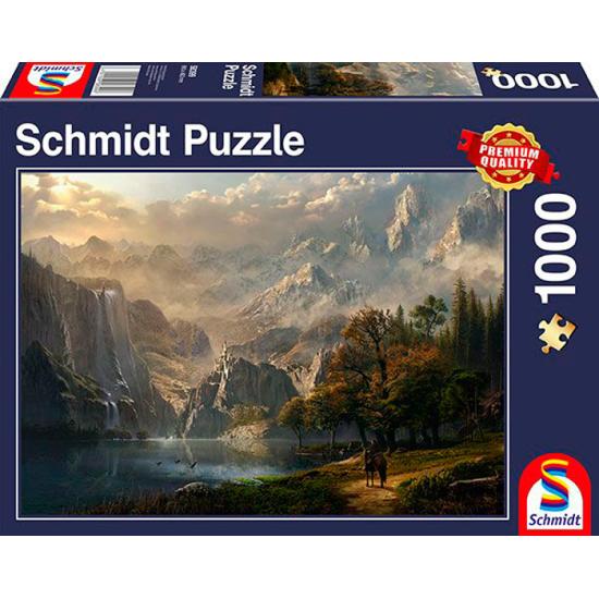 Schmidt Idyllischer Wasserfall Puzzle 1000 Teile