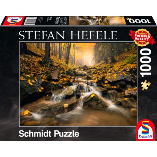 Schmidt Puzzle Geheimnisvolle Wasserfälle 1000 Teile