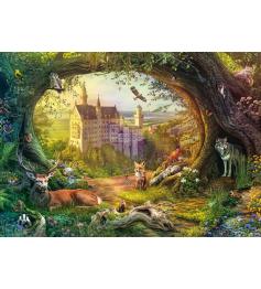 Puzzle Schmidt Märchenschloss Zauberwald 1000 Teile