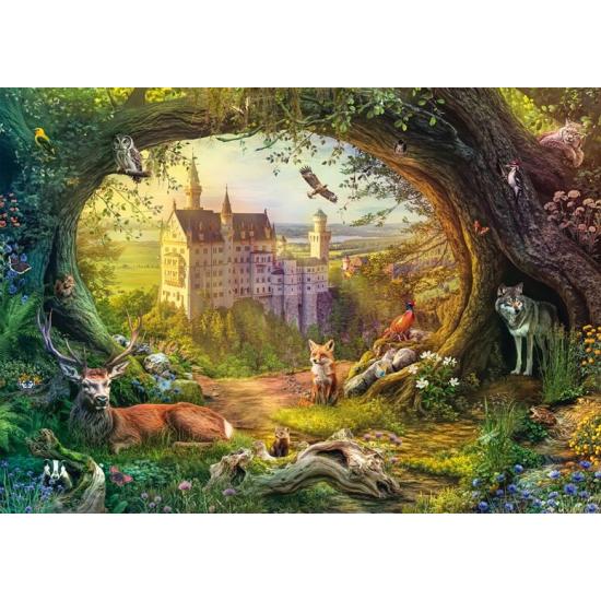 Puzzle Schmidt Märchenschloss Zauberwald 1000 Teile