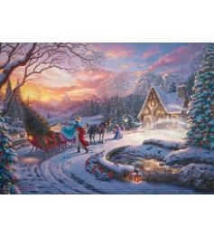 Puzzle Schmidt Cinderella Bringing Home for Christmas 1000 Teile