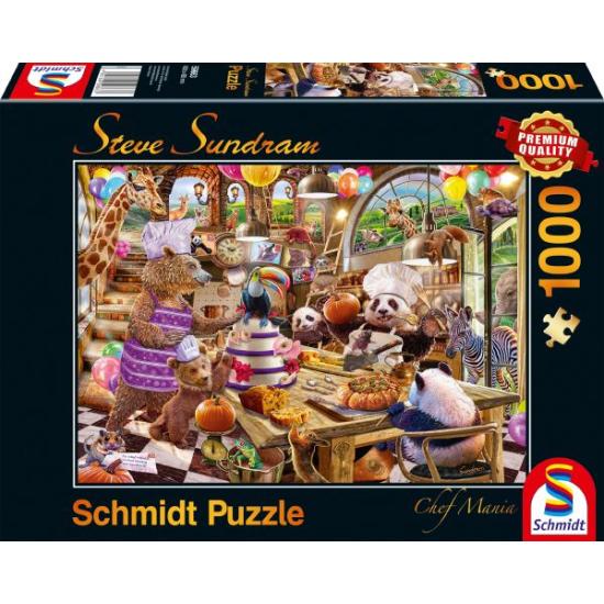 Schmidt Chef Mania 1000-teiliges Puzzle