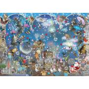 Schmidt Blue Sky Weihnachtspuzzle 1000 Teile