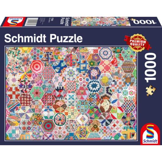 Schmidt American Quilt Puzzle mit 1000 Teilen