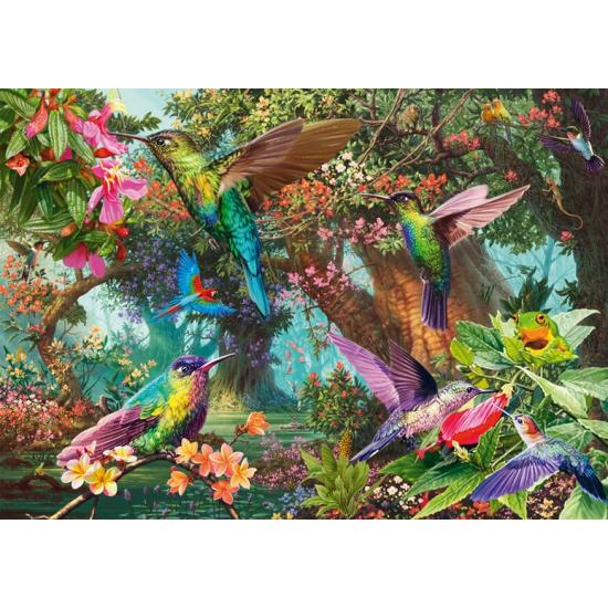 Puzzle Schmidt Farbenspiel der Kolibris 1000 Teile