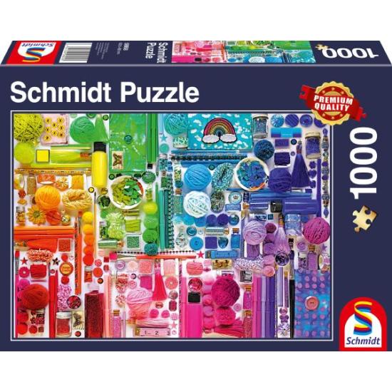 Schmidt Regenbogenfarben Puzzle 1000 Teile