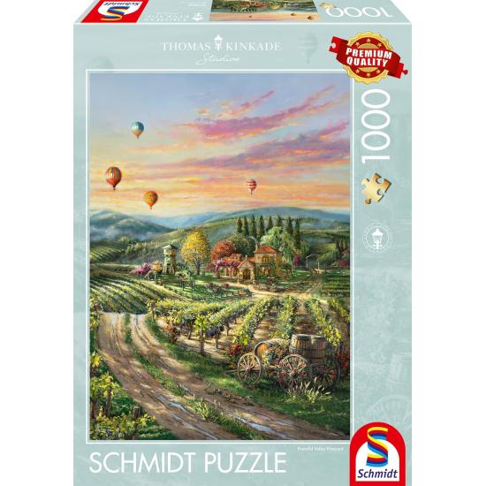 Schmidt Ruhiges Tal-Weinberg-Puzzle 1000 Teile