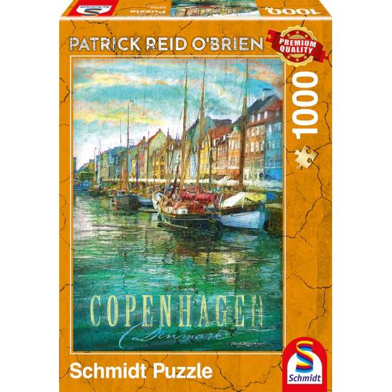 Schmidt Kopenhagen, Dänemark 1000-teiliges Puzzle