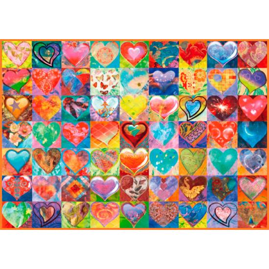 Schmidt Animiertes Herz-Puzzle 1000 Teile