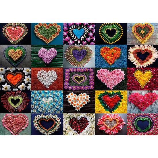 Schmidt Puzzle Herzen für Madalene 2000 Teile