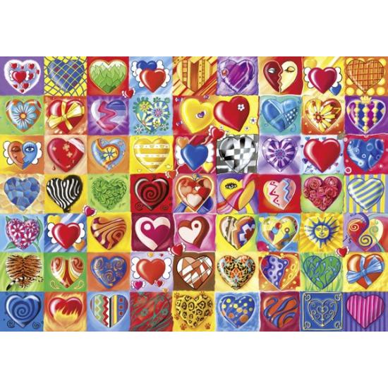 Schmidt United Hearts Puzzle 1000 Teile