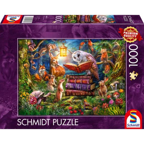 Puzzle Schmidt Gutenachtgeschichten Im Wald 1000 Teile Puzzle Schmidt Gutenachtgeschichten Im Wald 1000 Teile