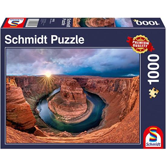 Schmidt Horseshoe Bend Puzzle, Glen Canyon, 1000 Teile