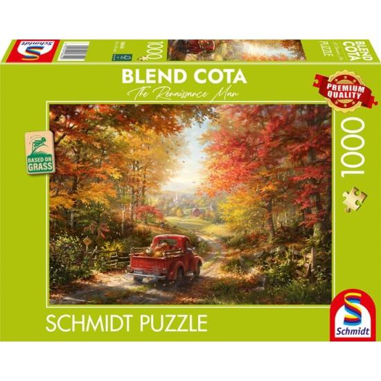 Puzzle Schmidt Gartenhaus 1000 Teile