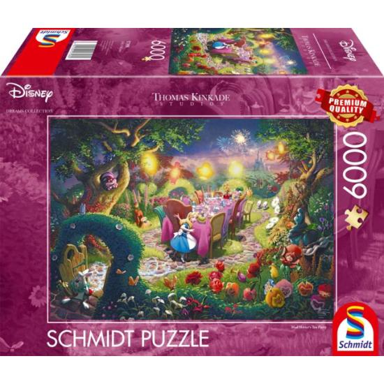 Schmidt Puzzle Disney Die Teeparty des verrückten Hutmachers mit