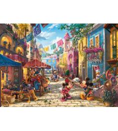 Schmidt Disney Mickey und Minnie in Mexiko Puzzle mit 6000 Teile