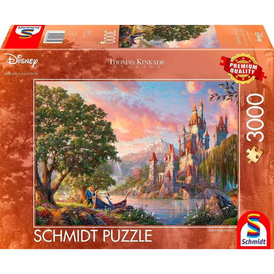 Schmidt Disney Belles magische Welt Puzzle 3000 Teile Schmidt Disney Belles magische Welt Puzzle 3000 Teile