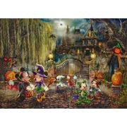 Puzzle Schmidt Mickey & Minnie Halloween Fun 1000 Teile