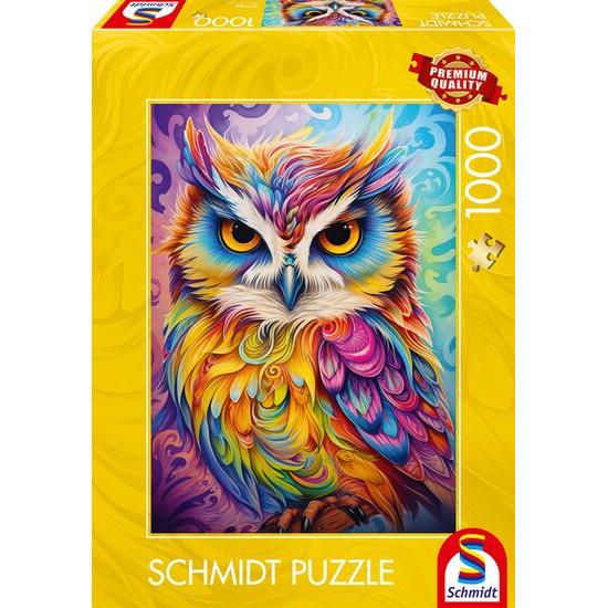 Puzzle Schmidt Die Papageieneule 1000 Teile