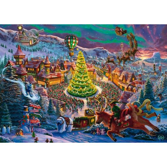 Puzzle Schmidt Der Nordpol Des Weihnachtsmanns 1000 Teile