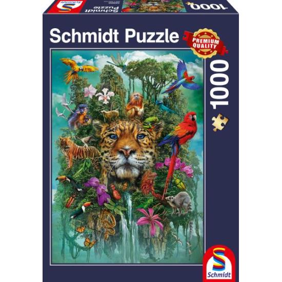 Schmidt Der König des Dschungels Puzzle 1000 Teile
