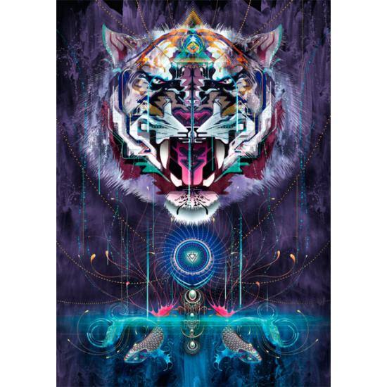 Schmidt Puzzle Das Gebrüll des Tigers 1000 Teile