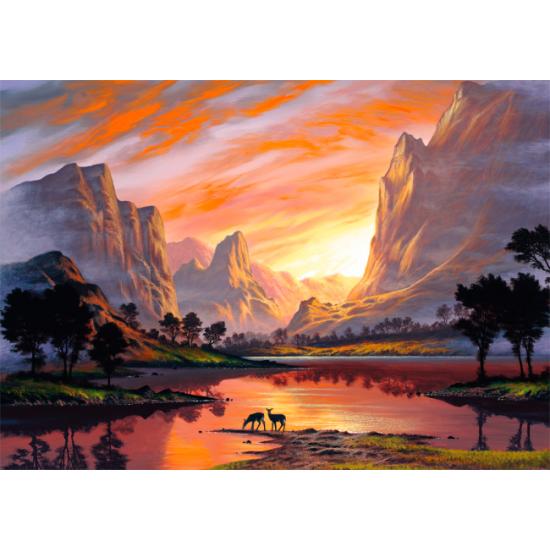 Schmidt Puzzle Das Goldene Tal 1000 Teile