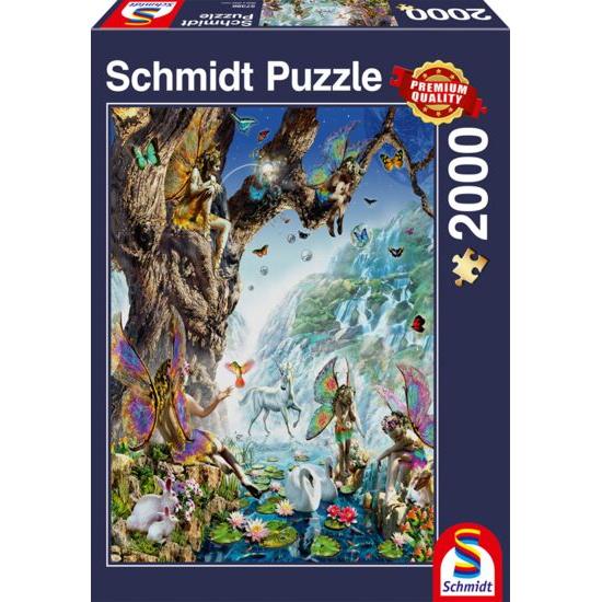 Schmidt Puzzle Im Tal der Wasserfeen mit 2000 Teilen Schmidt Puzzle Im Tal der Wasserfeen mit 2000 Teilen