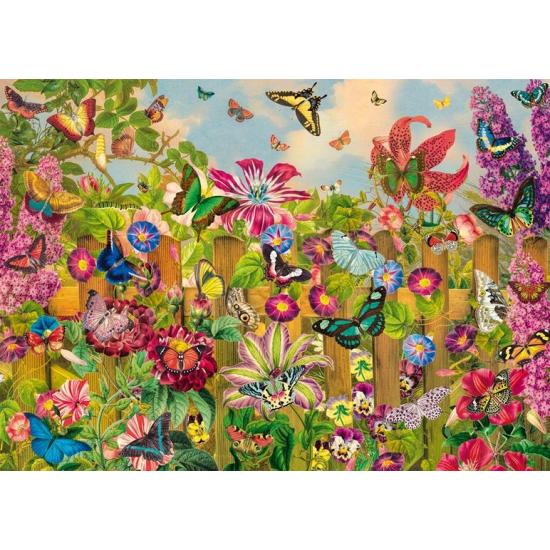 Puzzle Schmidt Bezaubernder Schmetterlingsgarten 2000 Teile