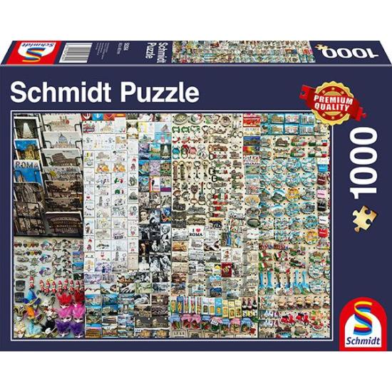 Schmidt Puzzle Souvenir Vitrine 1000 Teile