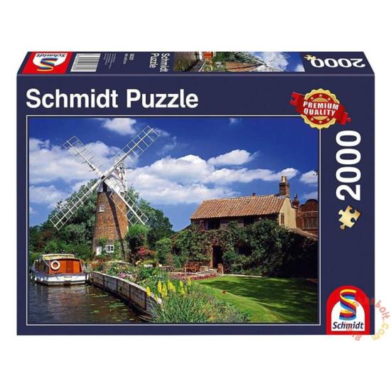 Schmidt Bootsfahrt durch Holland Puzzle 2000 Teile