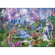 Schmidt Fauna im Mondlicht Puzzle 1000 Teile