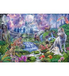 Schmidt Fauna im Mondlicht Puzzle 1000 Teile