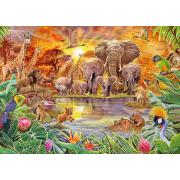Schmidt Afrikanische Fauna Puzzle 1000 Teile