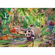 Schmidt Asiatische Fauna Puzzle 1000 Teile