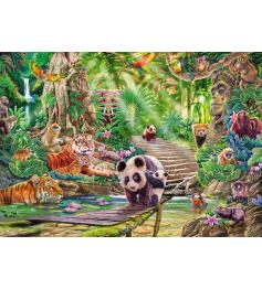 Schmidt Asiatische Fauna Puzzle 1000 Teile