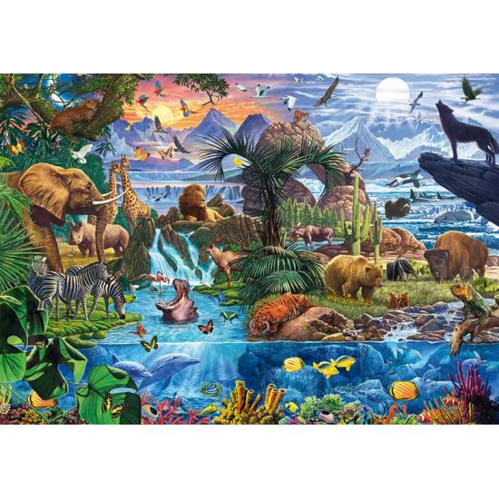 Schmidt Buntes Fauna-Puzzle 1500 Teile