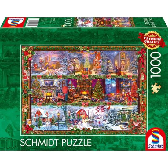 Puzzle Schmidt Frohe Festtage 1000 Teile
