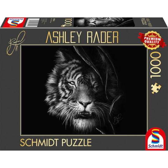 Puzzle Schmidt Wildheit, Tiger: Freiheit 1000 Teile
