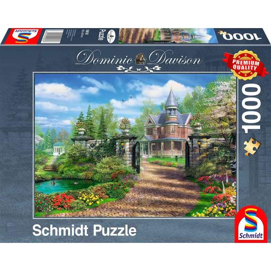 Schmidt Idyllisches Anwesen auf dem Land Puzzle 1000 Teile