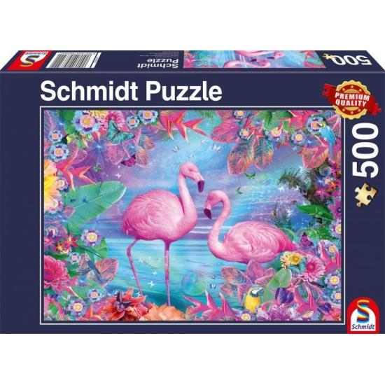 Schmidt Flamingos 500-teiliges Puzzle