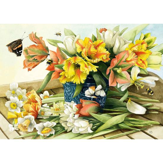 Schmidt Frühlingsblumen Puzzle 1000 Teile