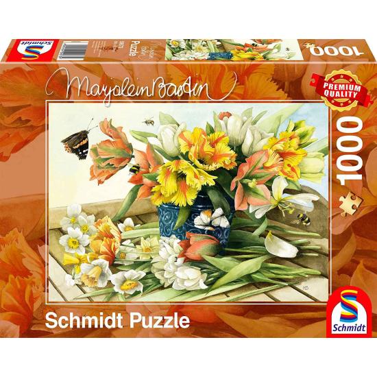 Schmidt Frühlingsblumen Puzzle 1000 Teile