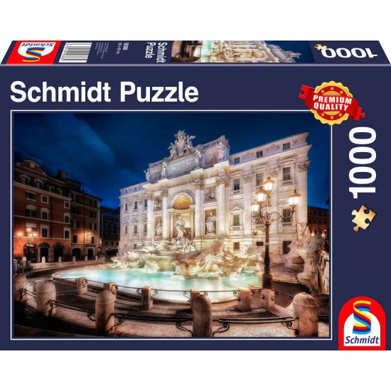 Schmidt Fontana di Trevi Puzzle, Rom 1000 Teile